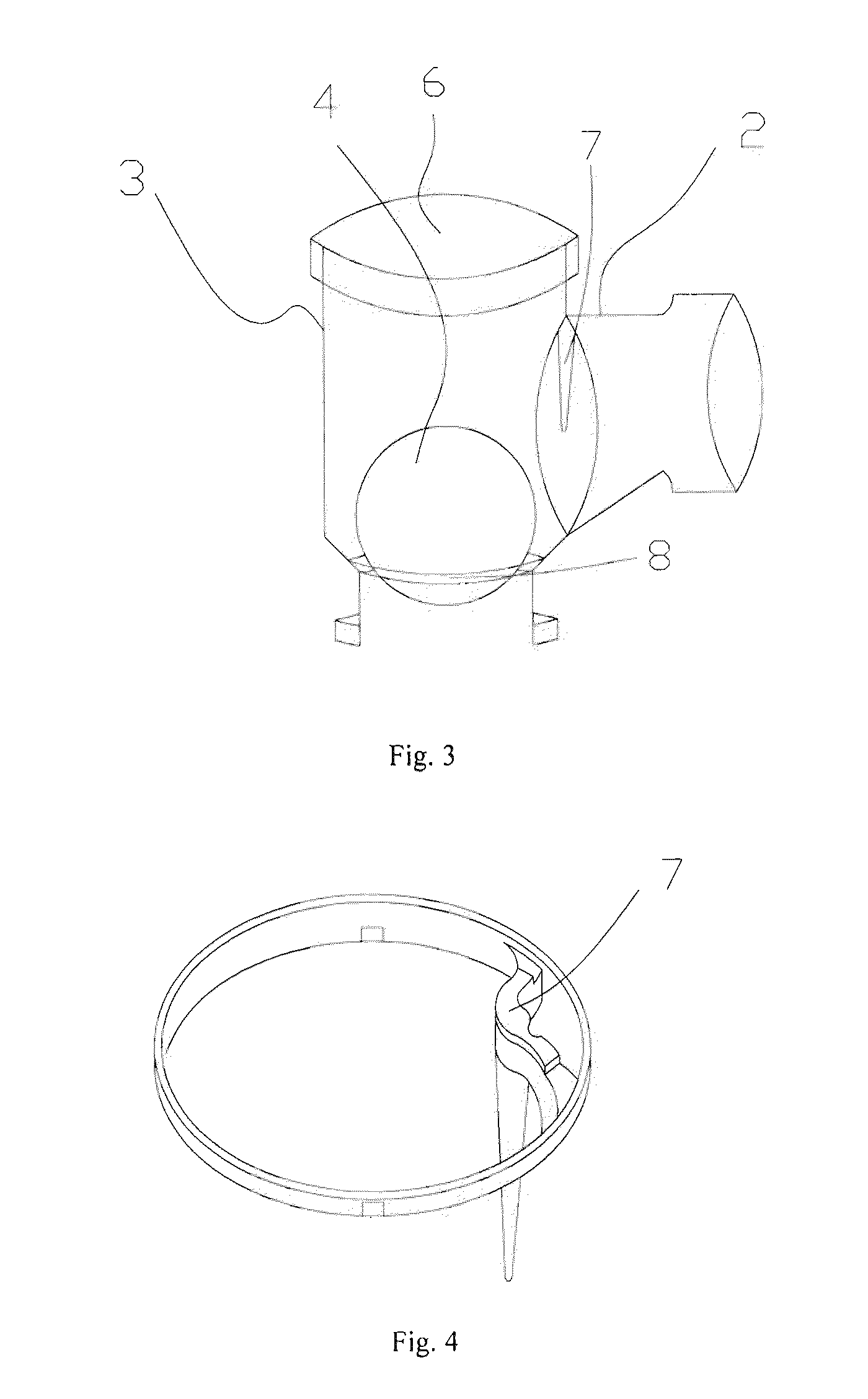 Drainage trapping cartridge and a drainage trapping device for preventing backflow of gas