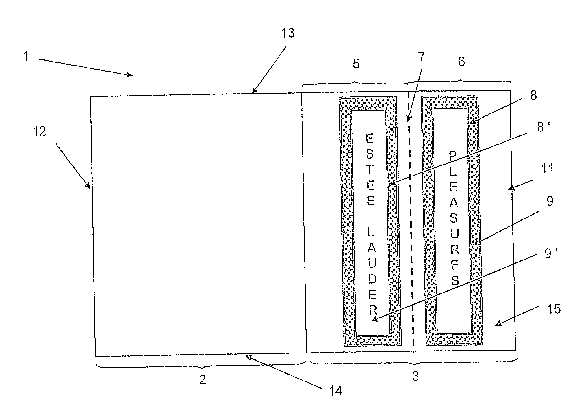 Fragrance advertising assembly