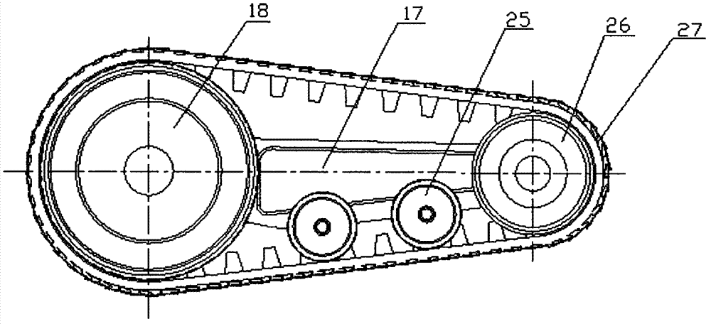 All-terrain hybrid power chassis