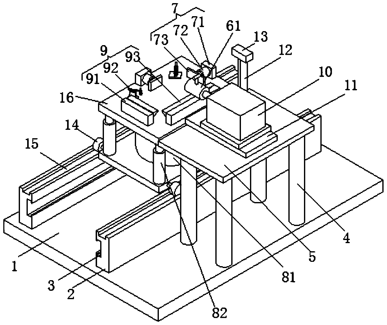 Noise testing device for speed reducer