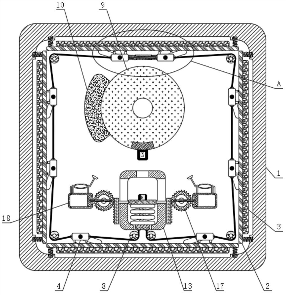 Intelligent switch with waterproof function for humid environment