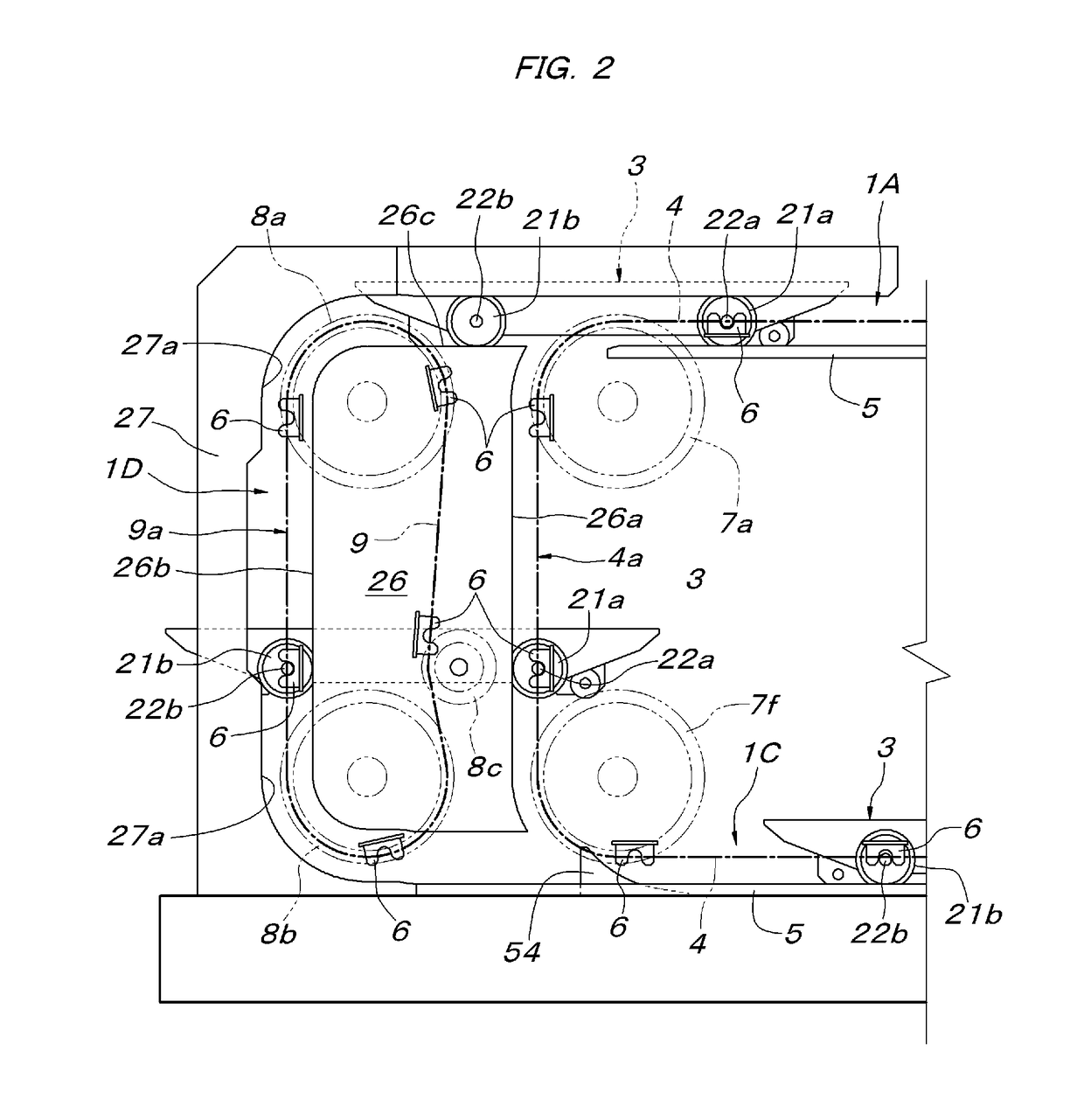 Conveyance Device Using Carriage