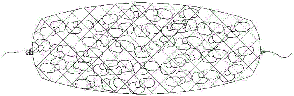 Artificial reef construction method for recovering oyster reef biological resources of Oyster Aphid Mountain