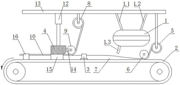 Gypsum plasterboard production system