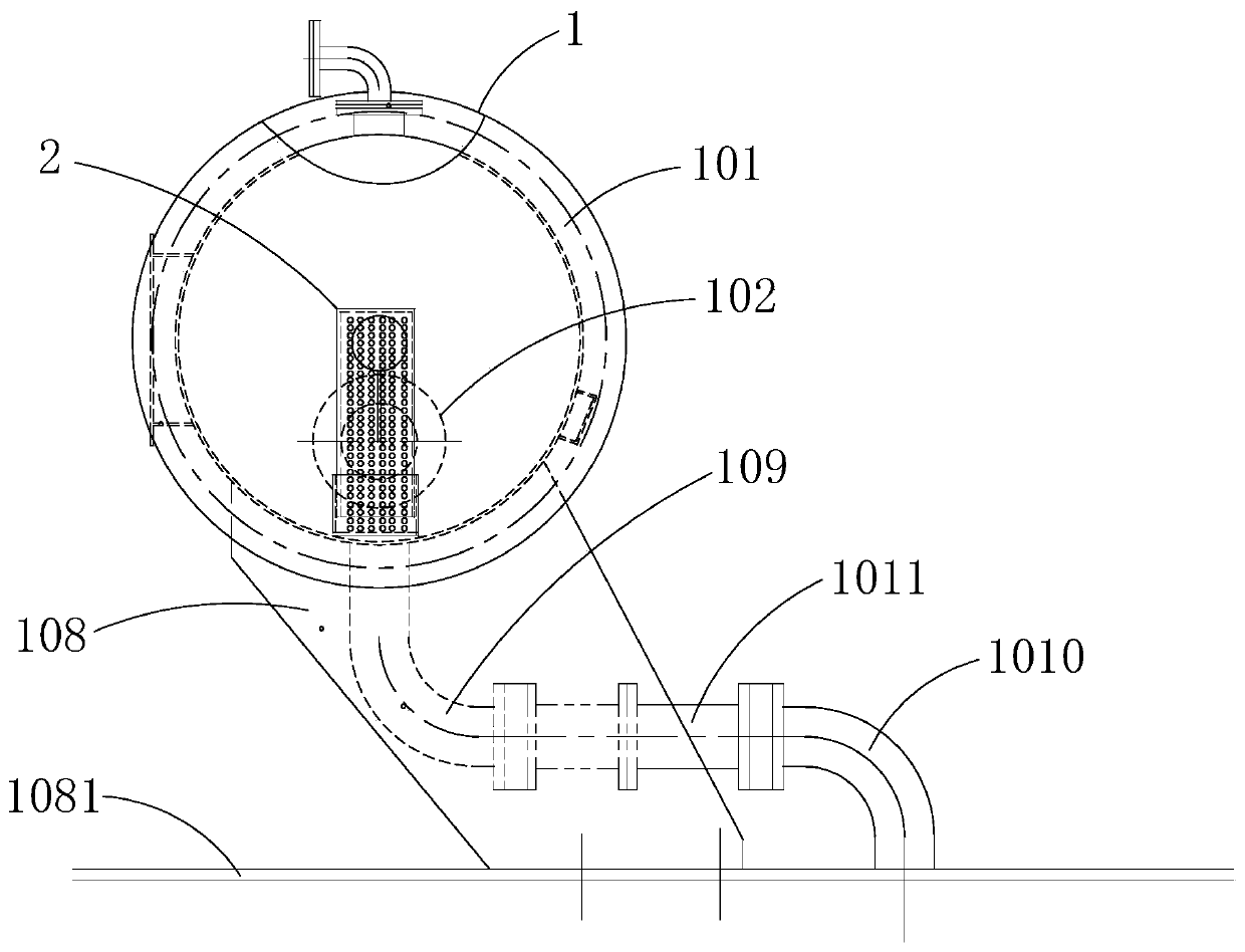 Novel transformer oil level gauge structure