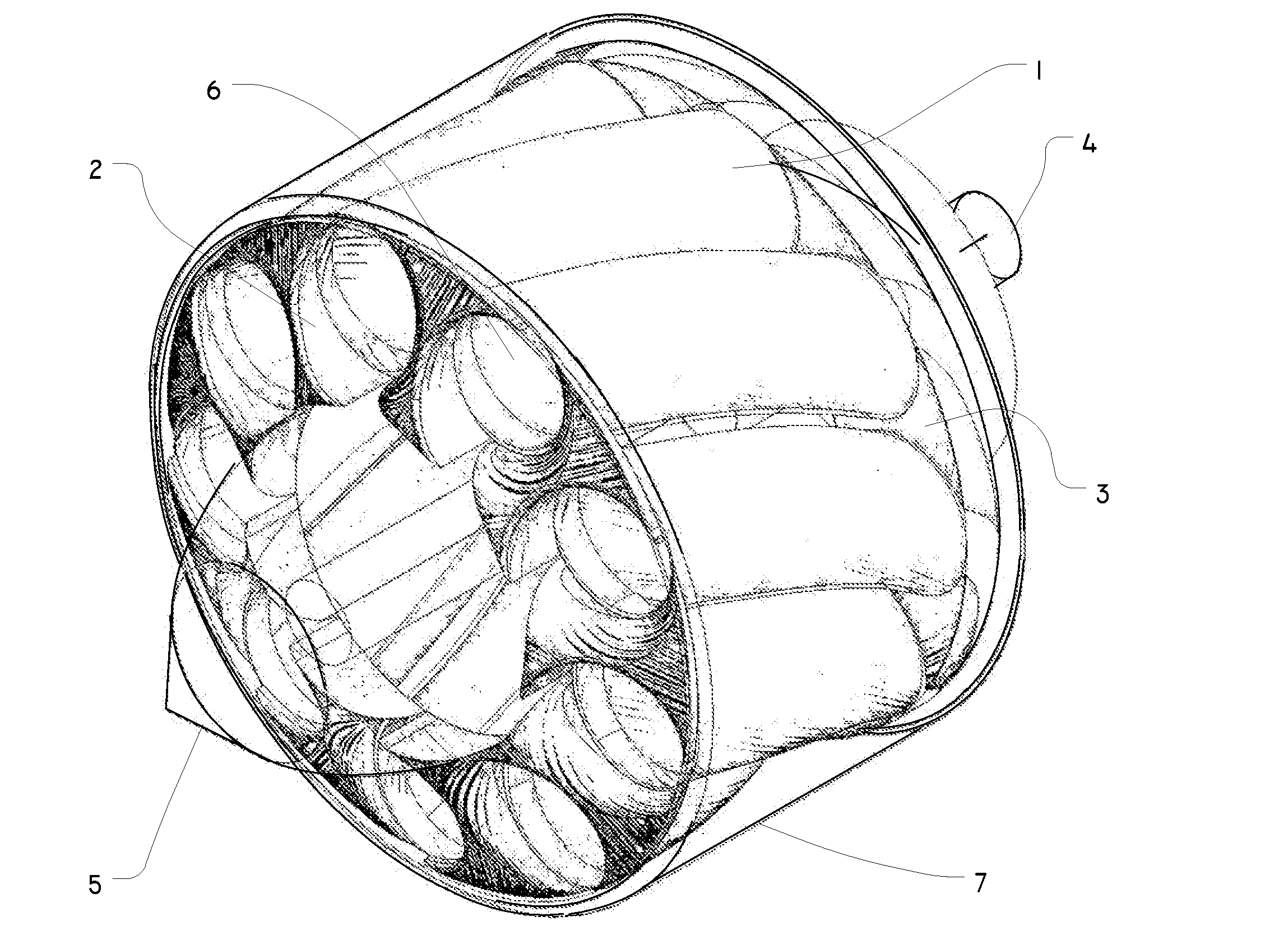 Peripheral Tunnels Propeller