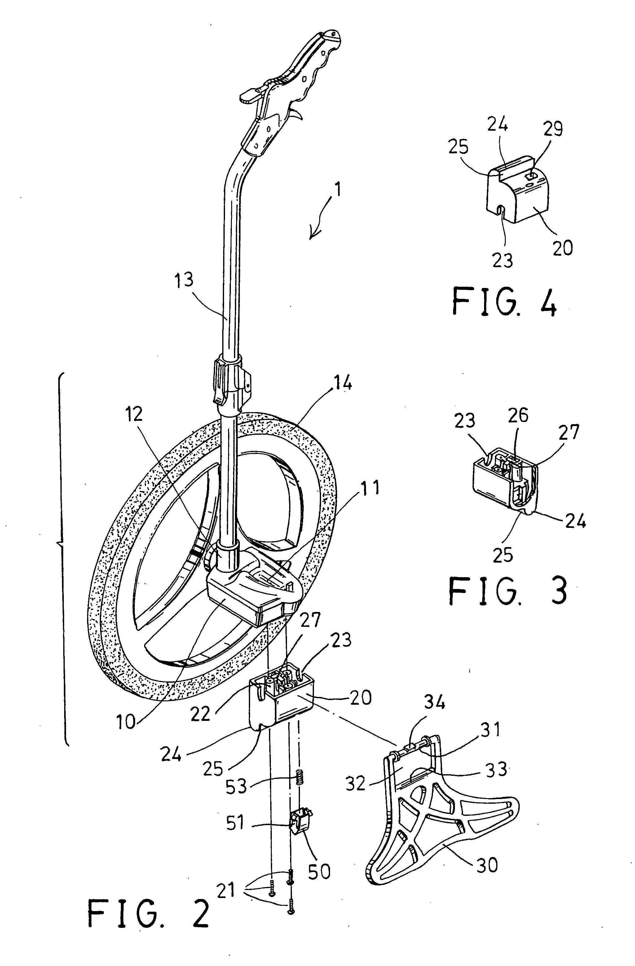 Wheeled distance measuring device