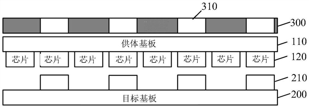 LED chip transfer method