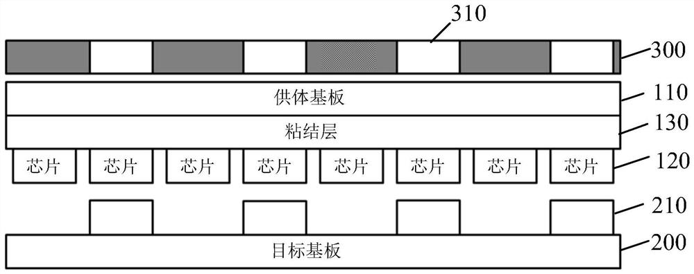 LED chip transfer method