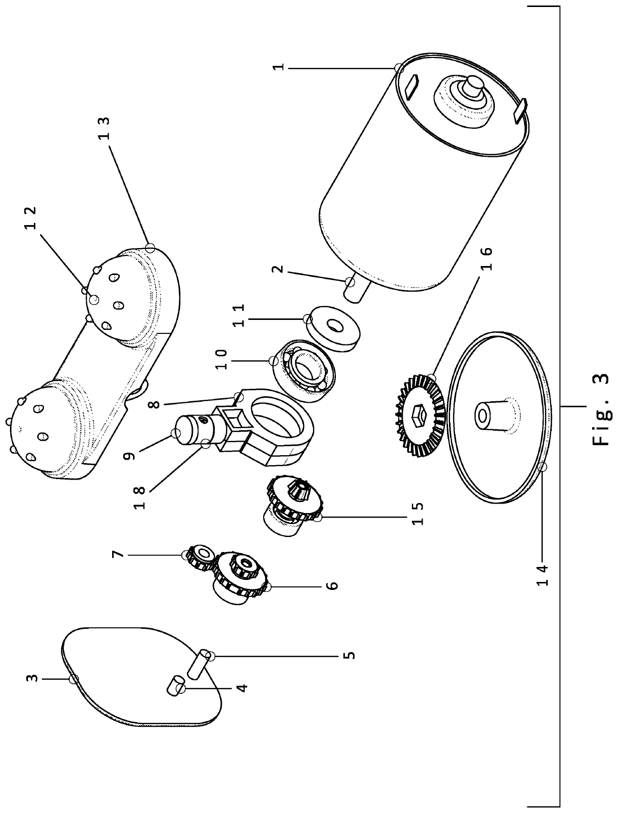 Portable device for massage