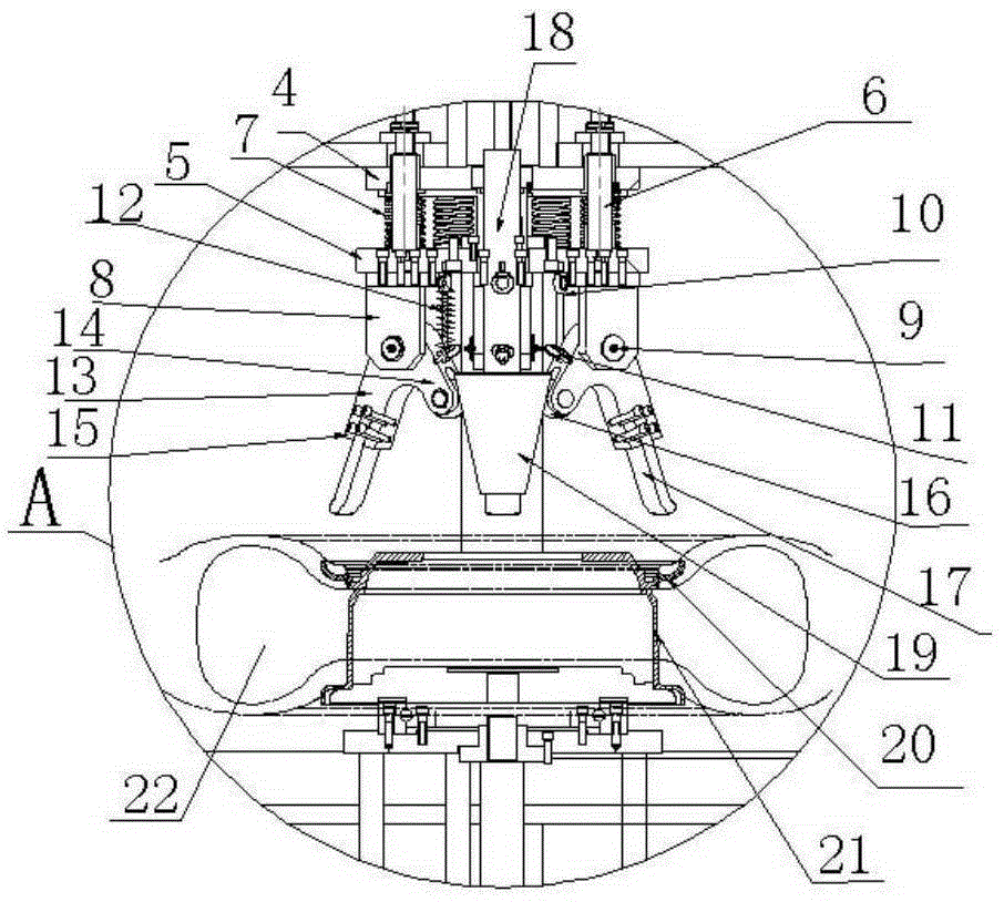 Novel tire press-fit machine