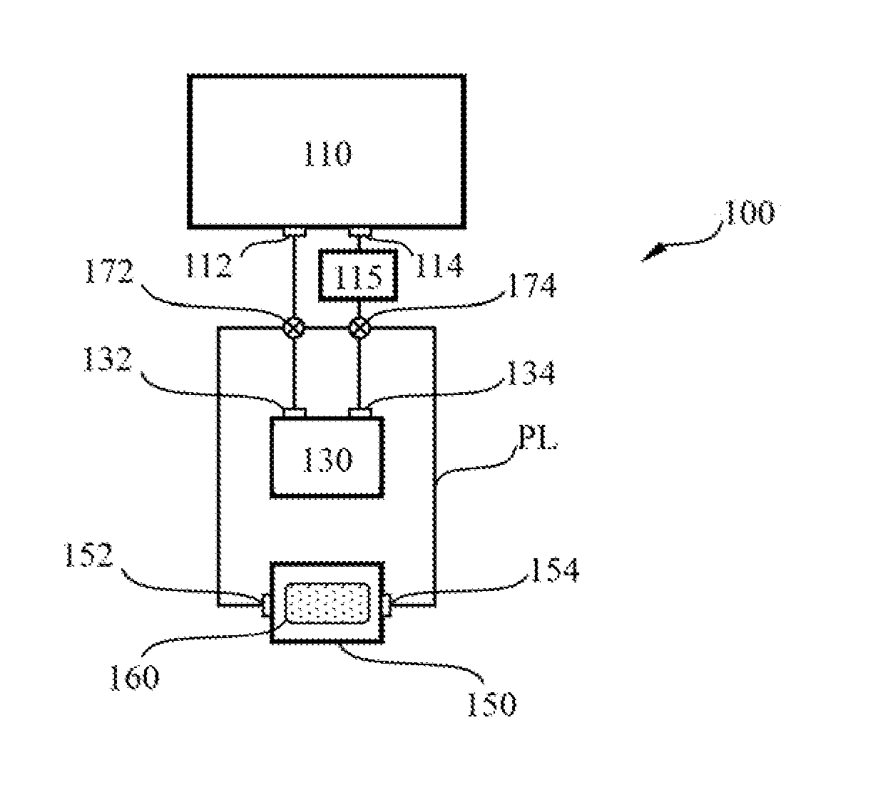 Apparatus and method of measuring effective porosity using radon