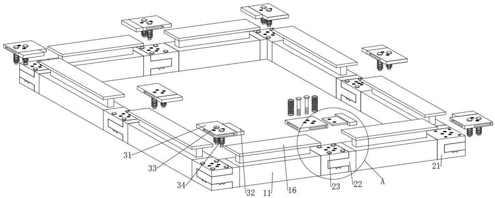 Damping device for BIM-based fabricated constructional engineering