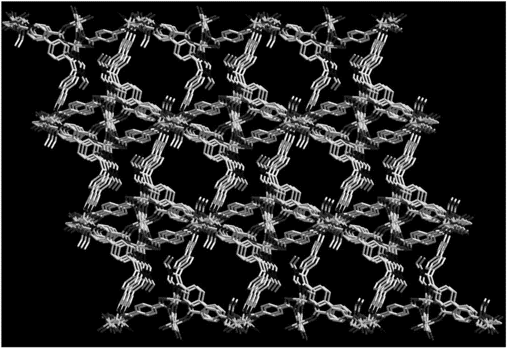 Metal-organic frameworks based on co(ii) and their preparation methods and applications