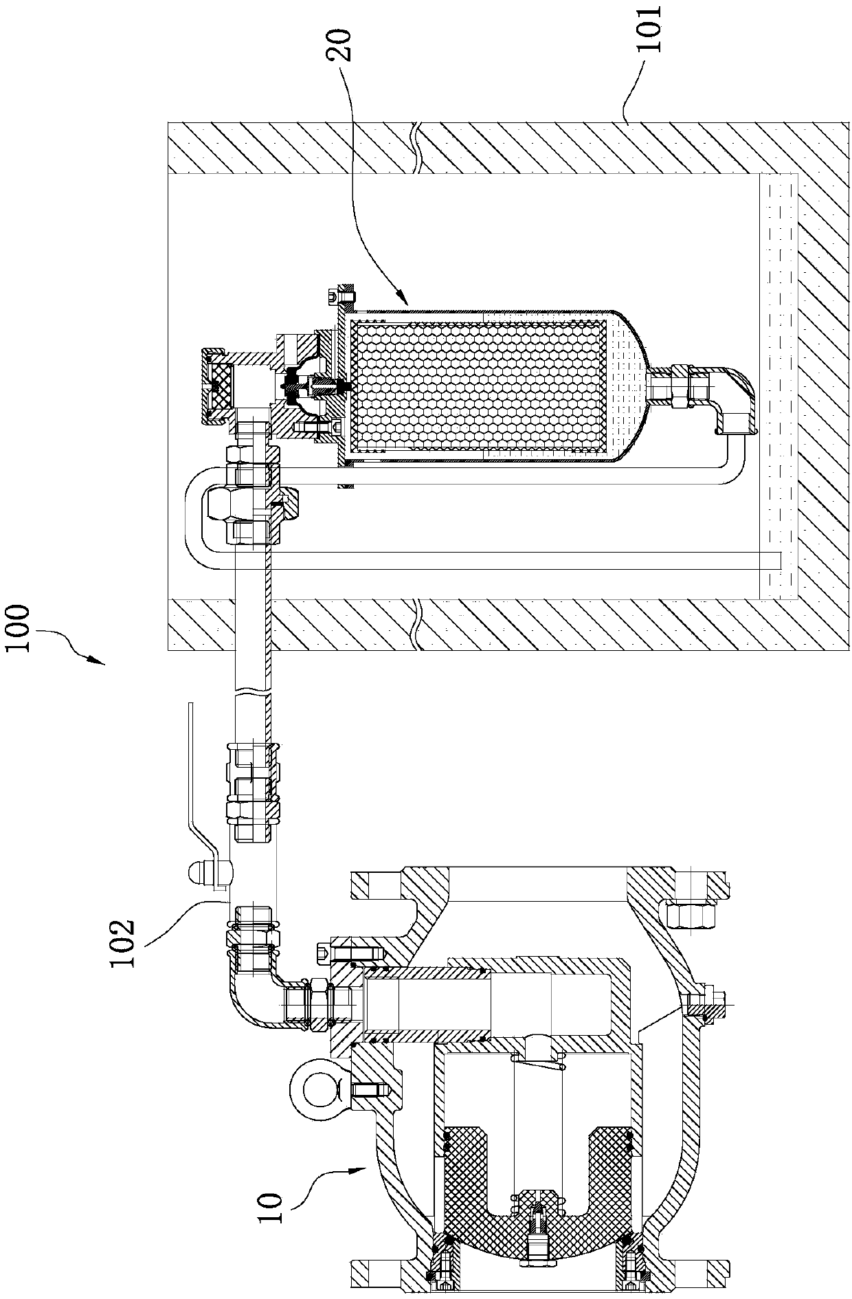 Liquid level controller and liquid level control system thereof