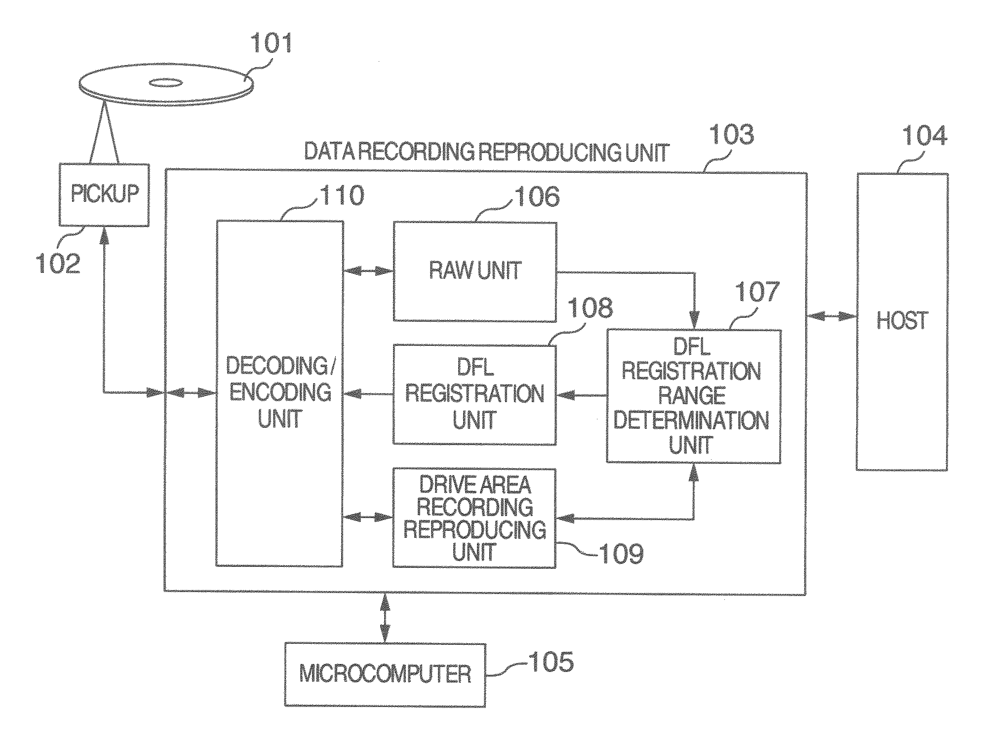 Recording reproducing apparatus and recording reproducing method