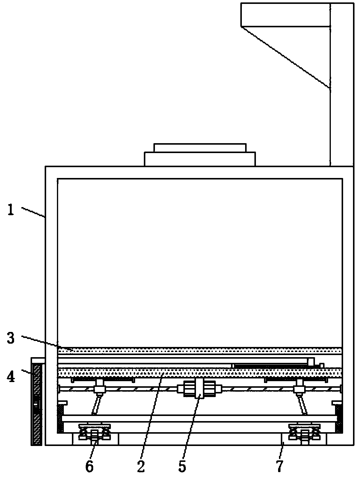 Split integrated stove convenient to use