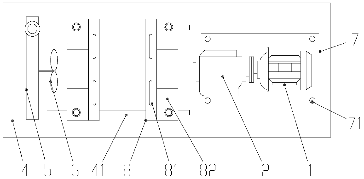 Engine running-in test bench