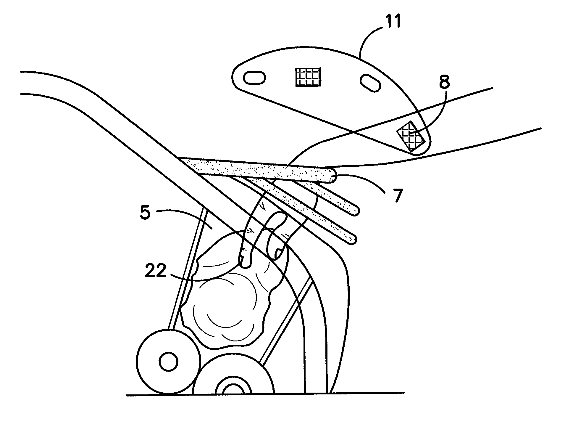 Moulder safety guard