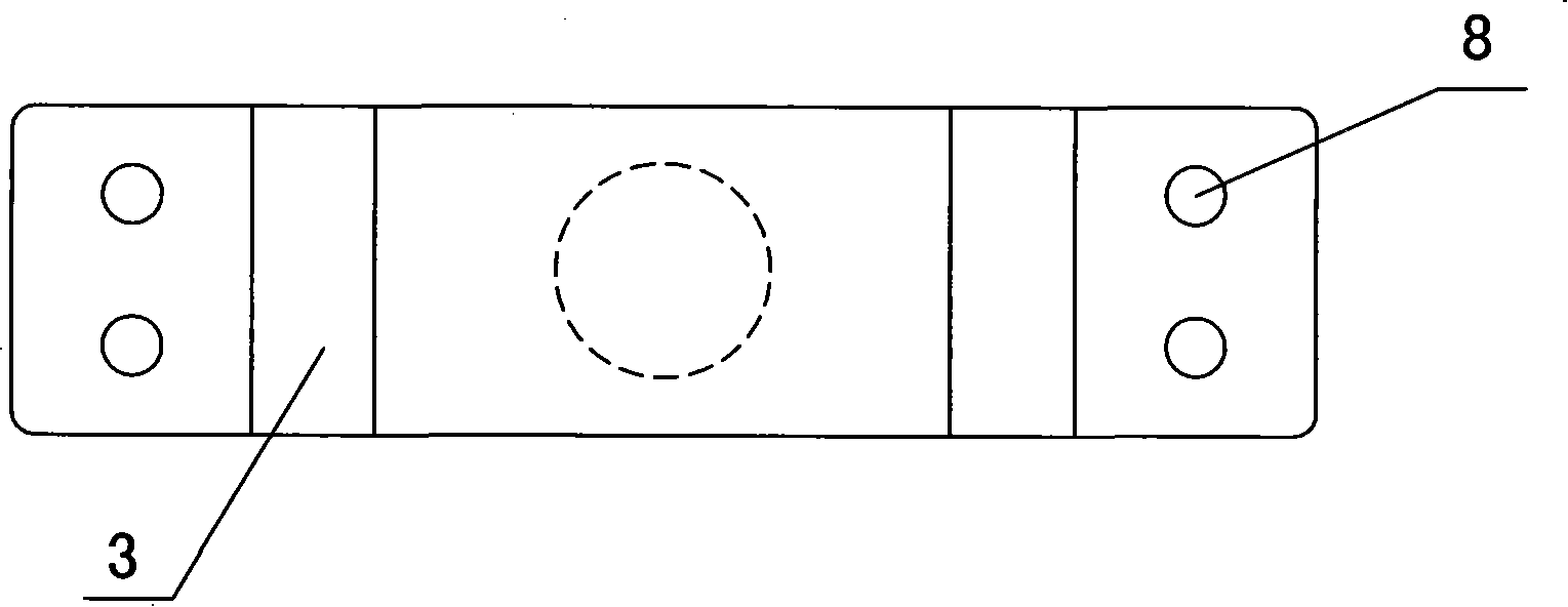 Trunnion support of cylinder