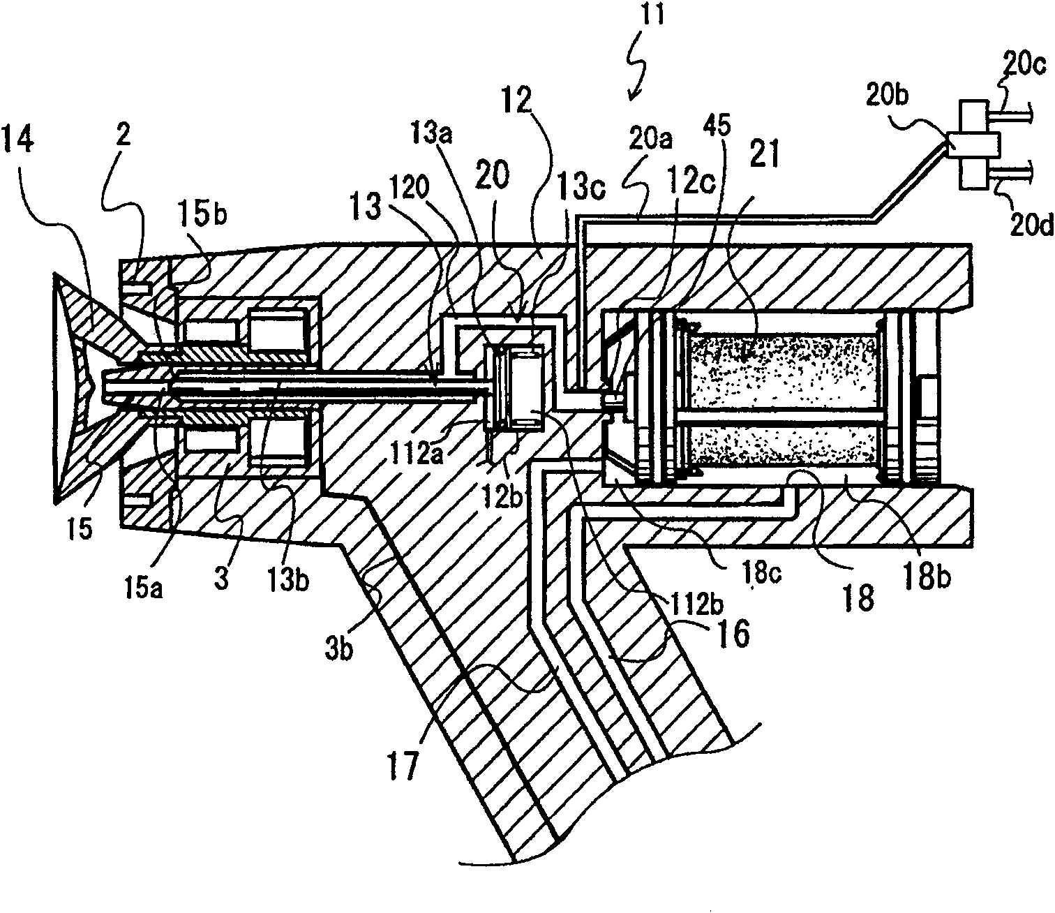 Cartridge-type coating machine and cartridge thereof