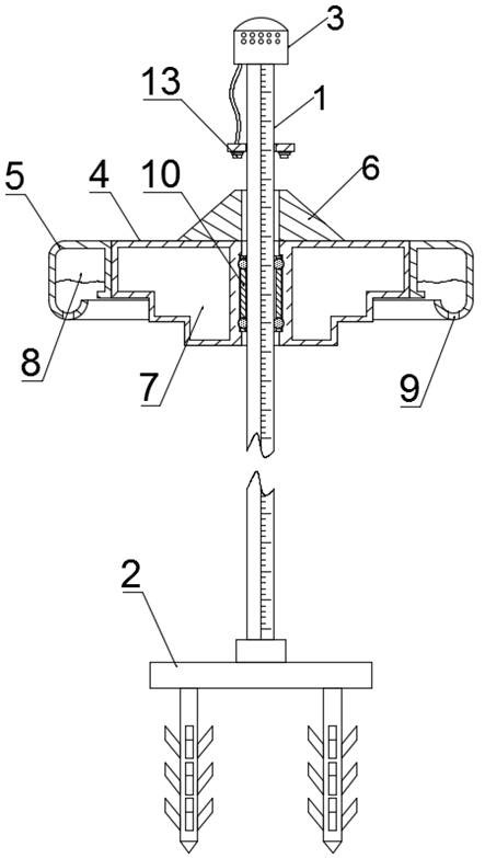 Water level monitoring device for water conservancy project