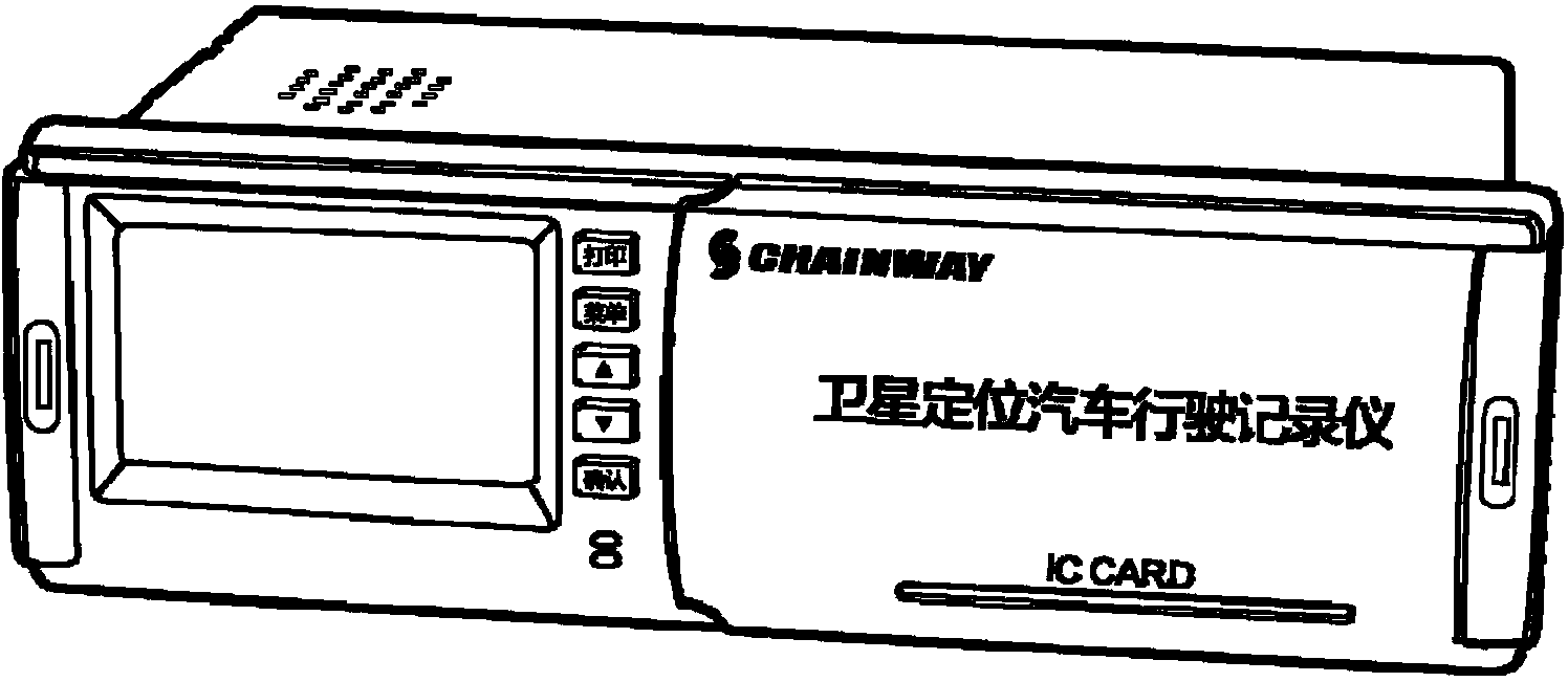 Vehicle traveling data recorder with driving behavior optimization function and use method of data recorder