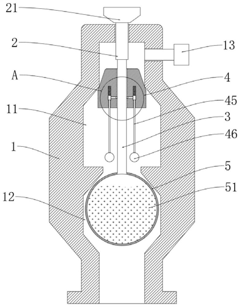 Correctable automatic adjustment double-plug linkage liquid leakage prevention exhaust valve