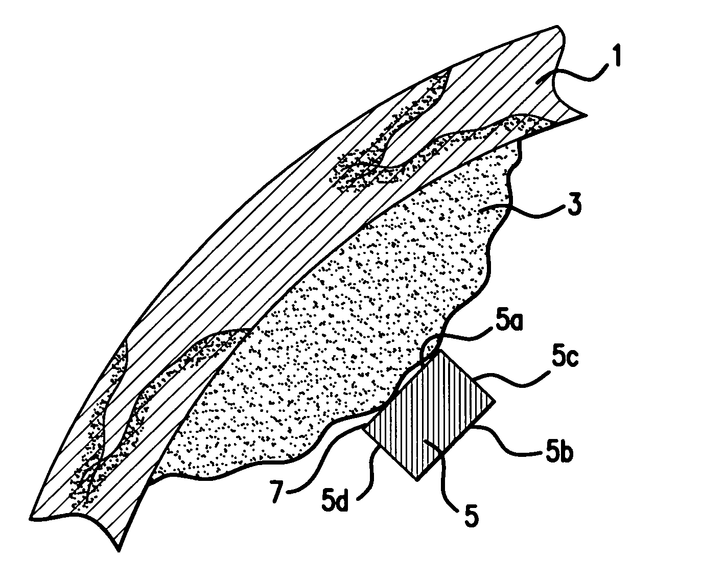 Stent for delivering a therapeutic agent having increased body tissue contact surface