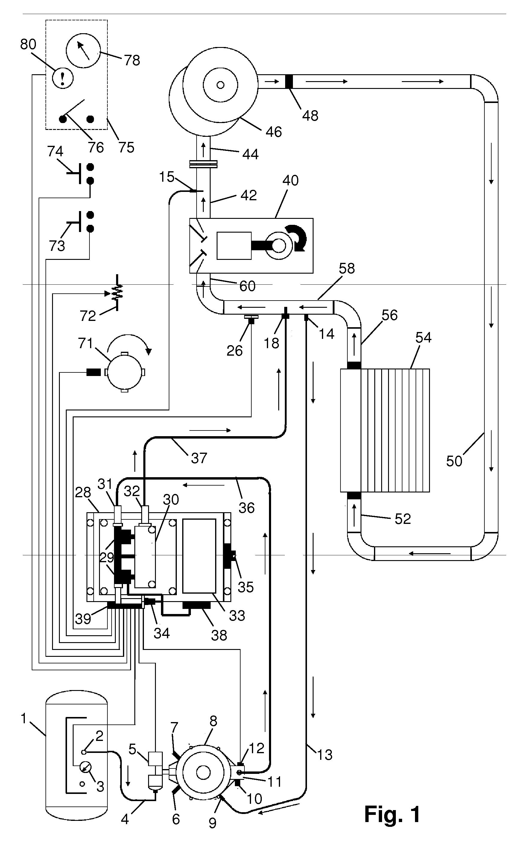 Supplemental Vapor Fuel Injection System for Internal Combustion Engines