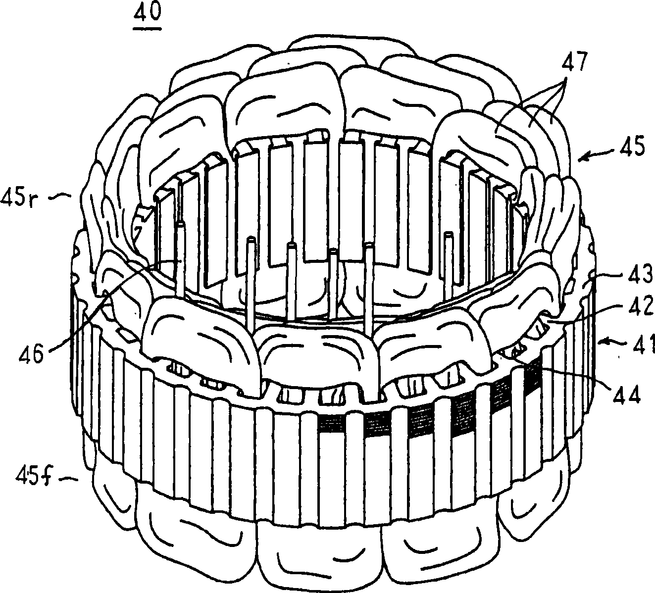 AC generator for vehicle