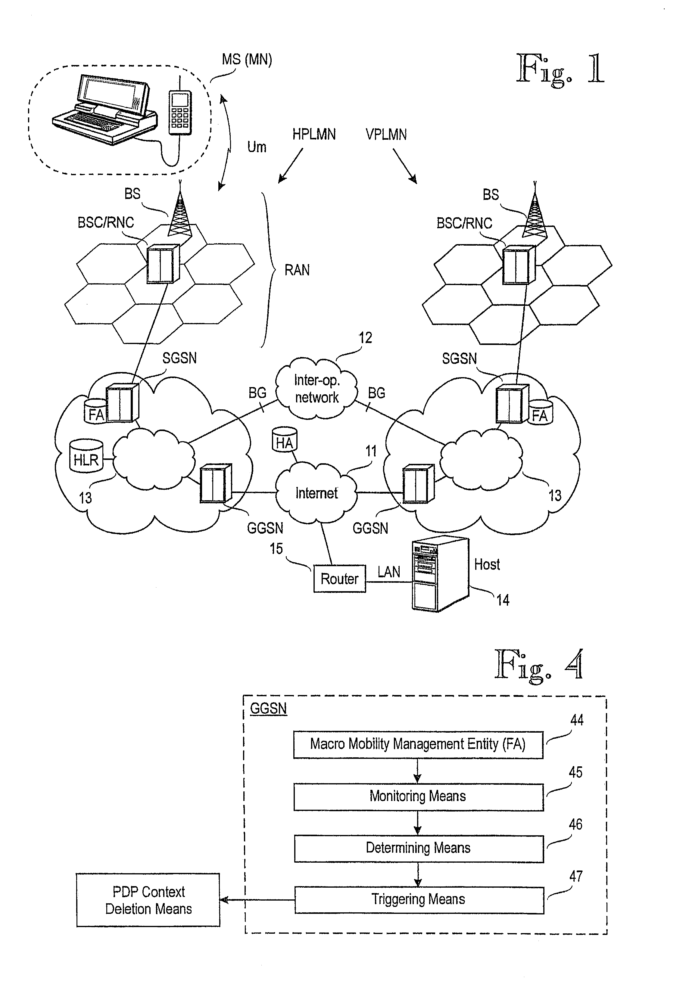 Access context management for macro-level mobility management registration in an access network