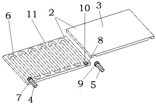 A seawater corrosion resistance water-cooling method and insulated water-cooling resistor for a marine resistor sheet