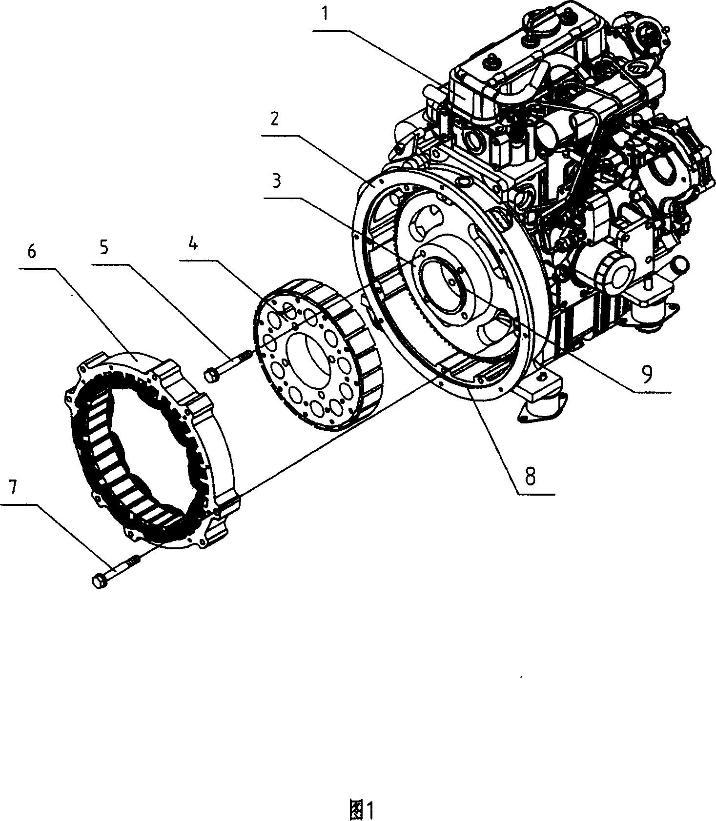 Stator of multipole internal rotor permanent magnet generator