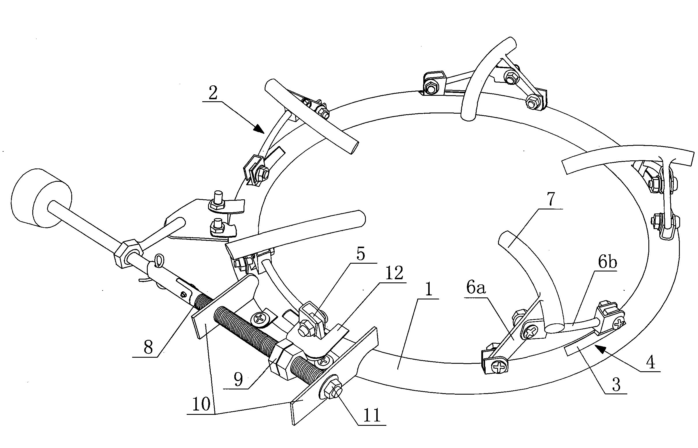 Stove bracket capable of adjusting support height