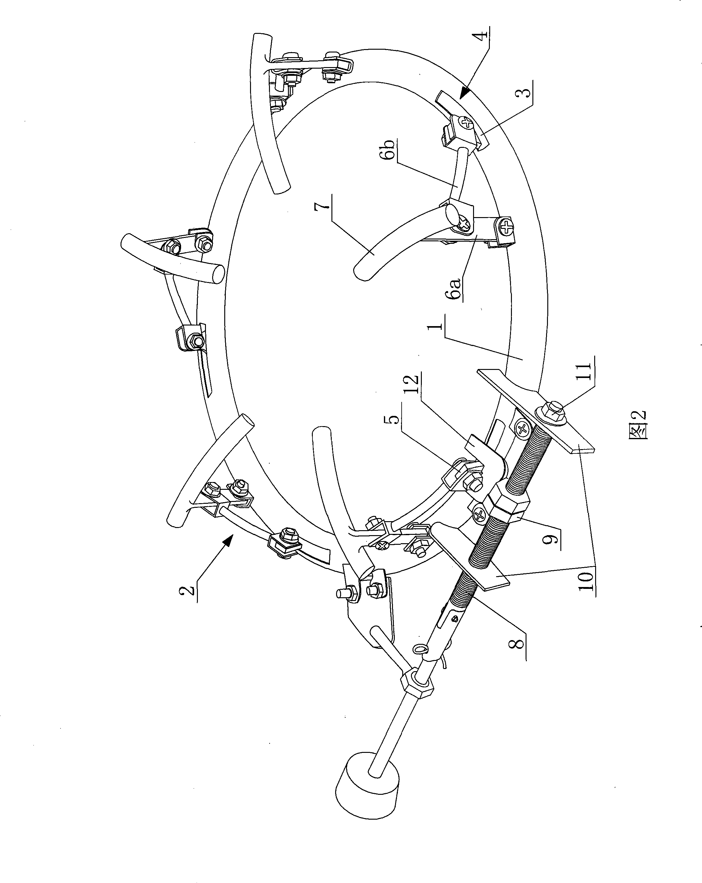 Stove bracket capable of adjusting support height