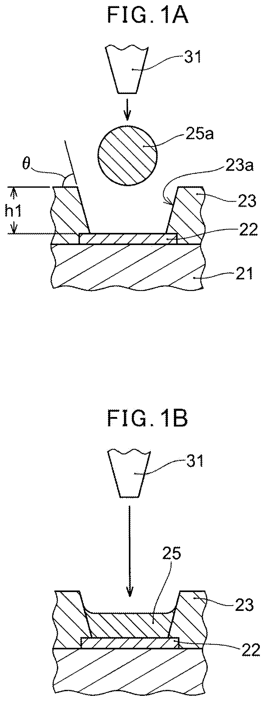 Organic el light-emitting element and  manufacturing method thereof