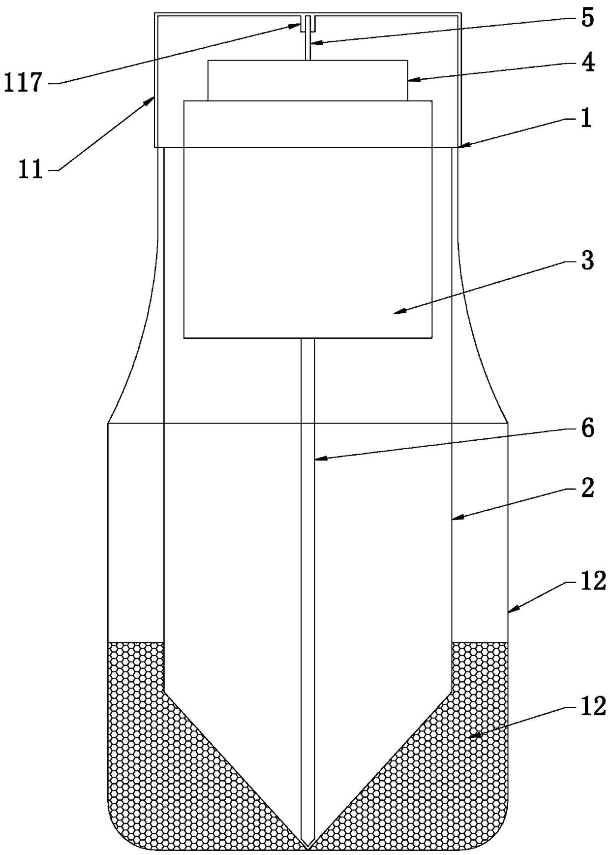 A medicine delivery device for a nasal cavity