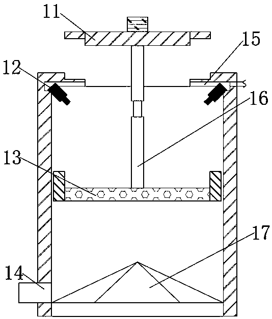 Cleaning device for parts of high-end precision dust removal equipment