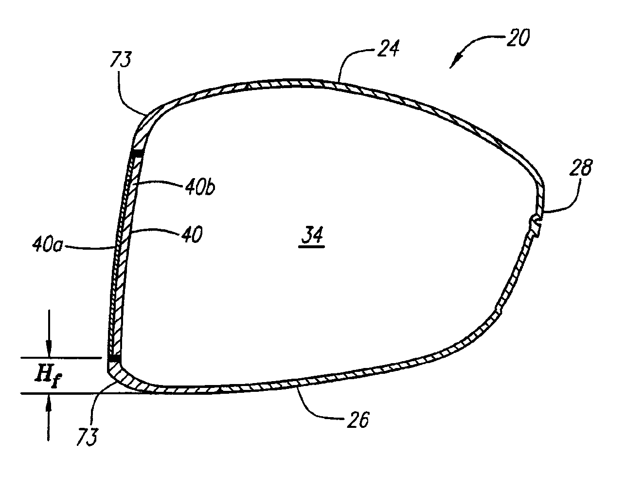 Golf club head with a face insert