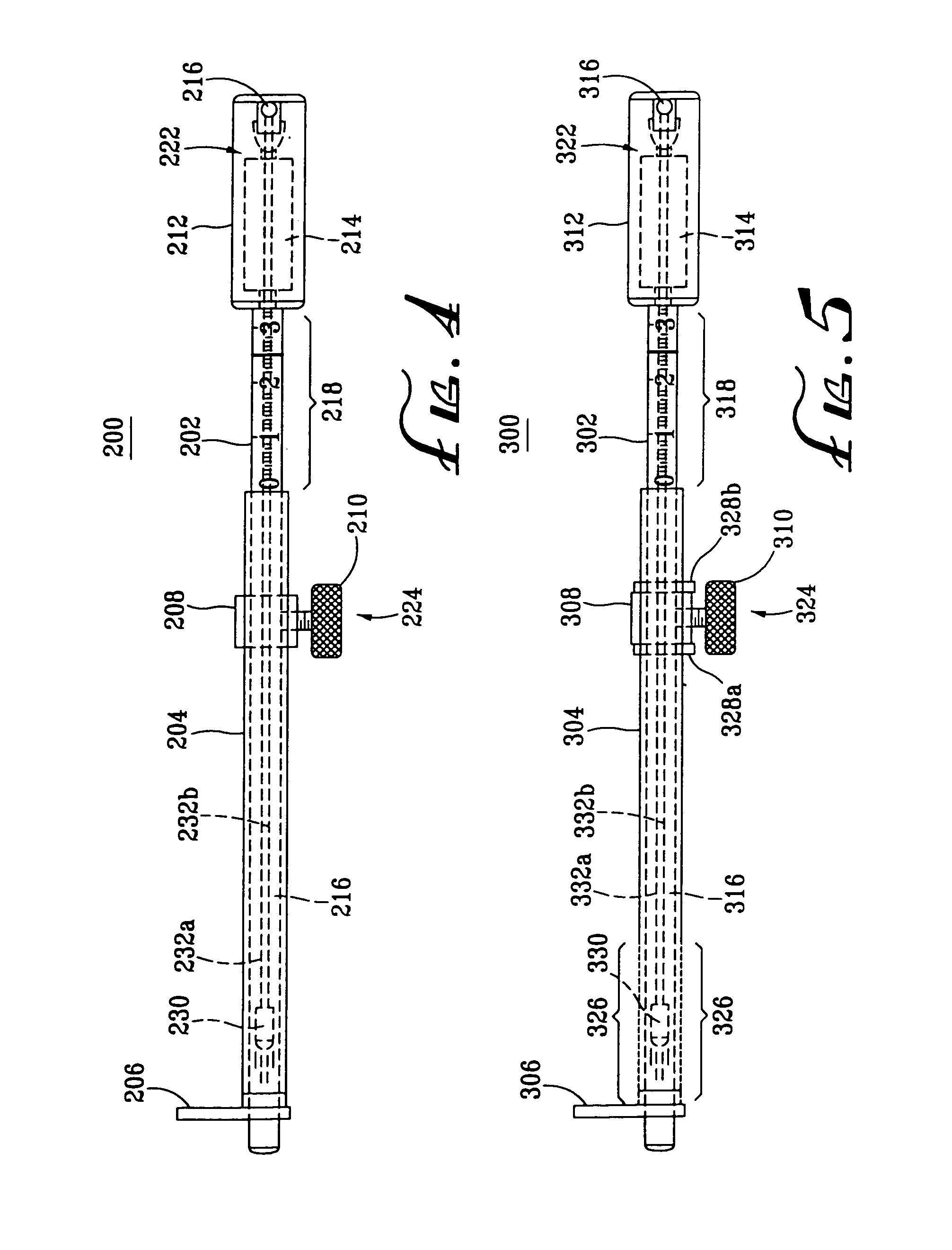 Devices and methods for cervix measurement