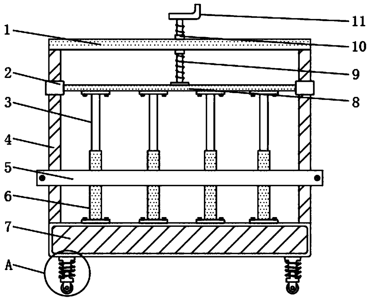 Novel protective fence for building operation