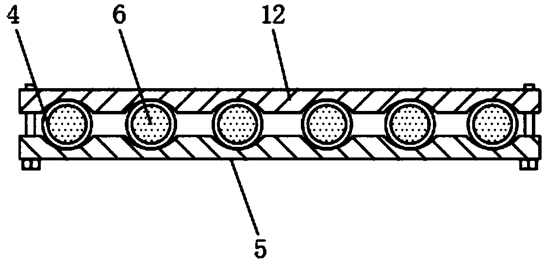 Novel protective fence for building operation