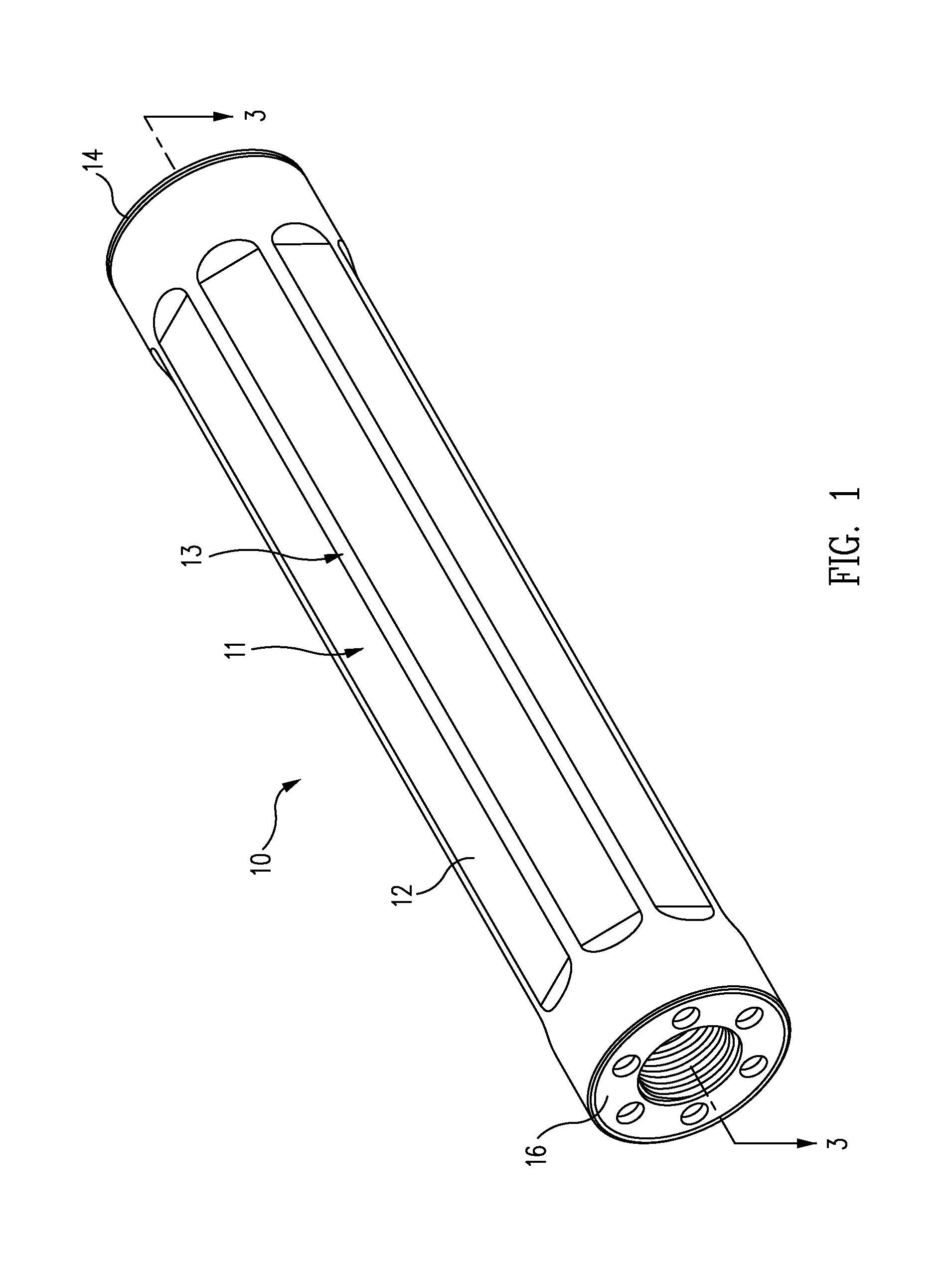 Firearm sound suppressor with front plate having a tapered bore