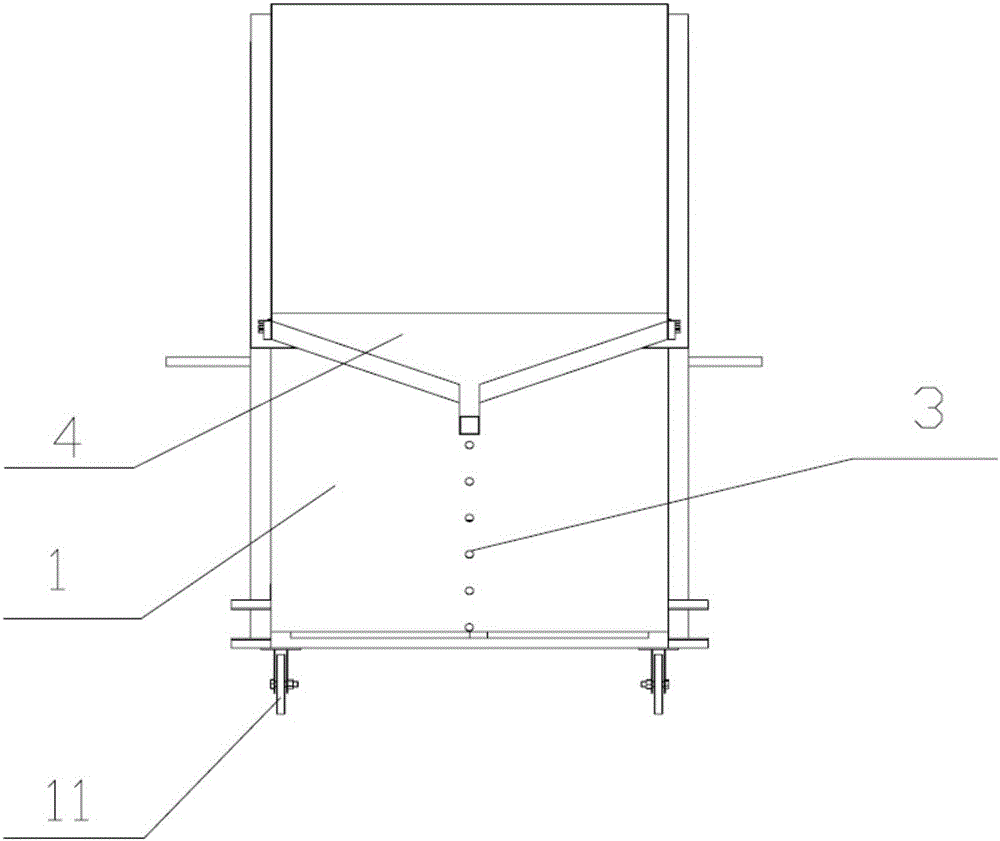 A kind of rainfall erosion measurement box and measurement method of soil erosion