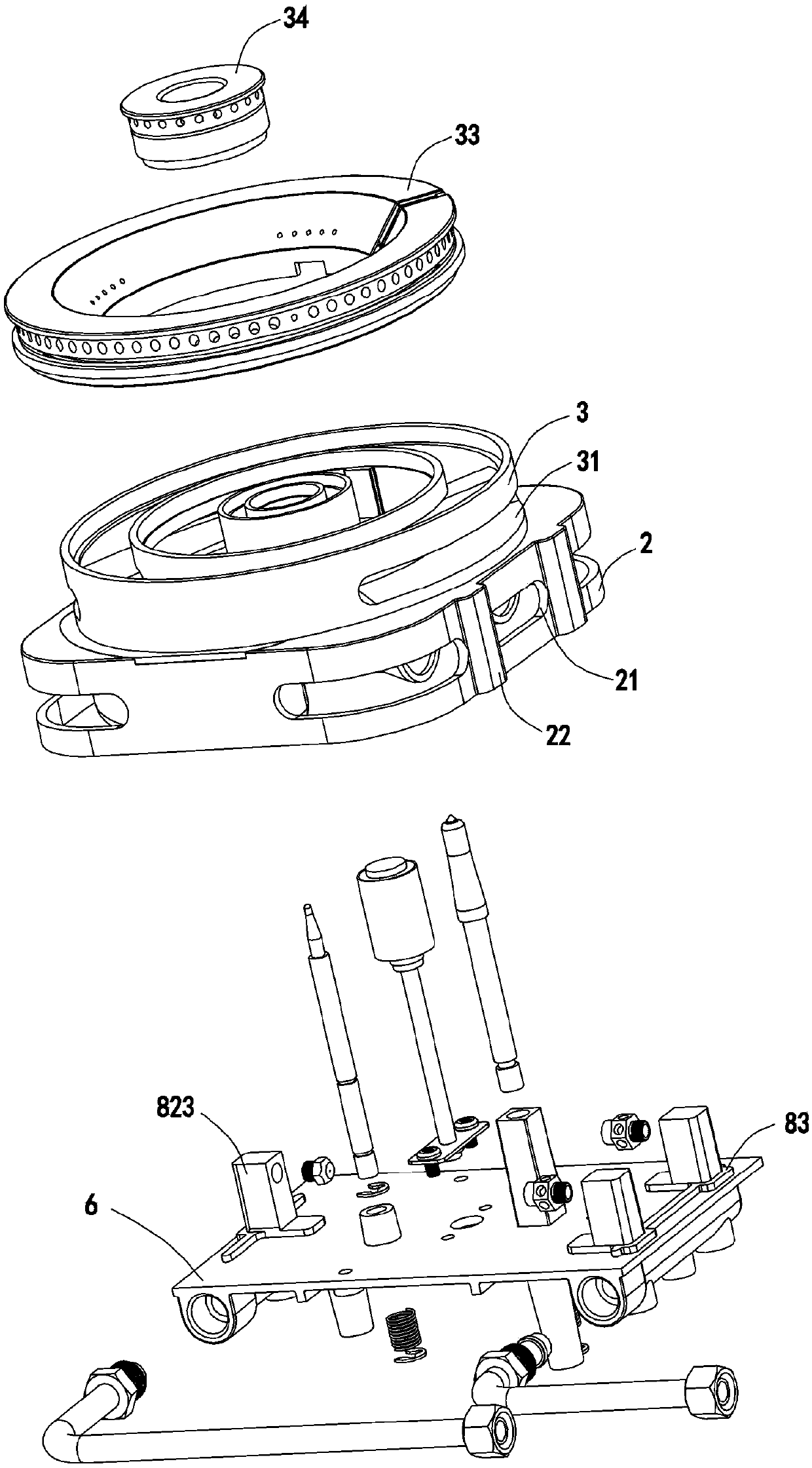 gas cooker