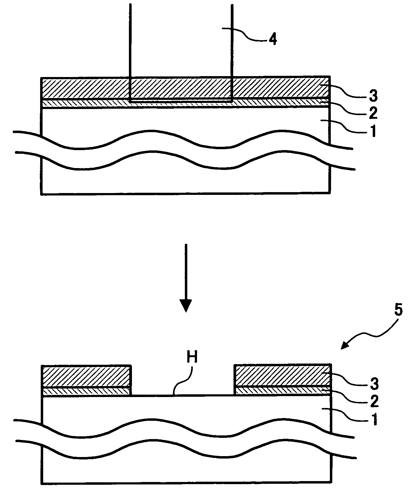 Method and apparatus for processing three-dimensional structure, method for producing three-dimensional shape product and three-dimensional structure