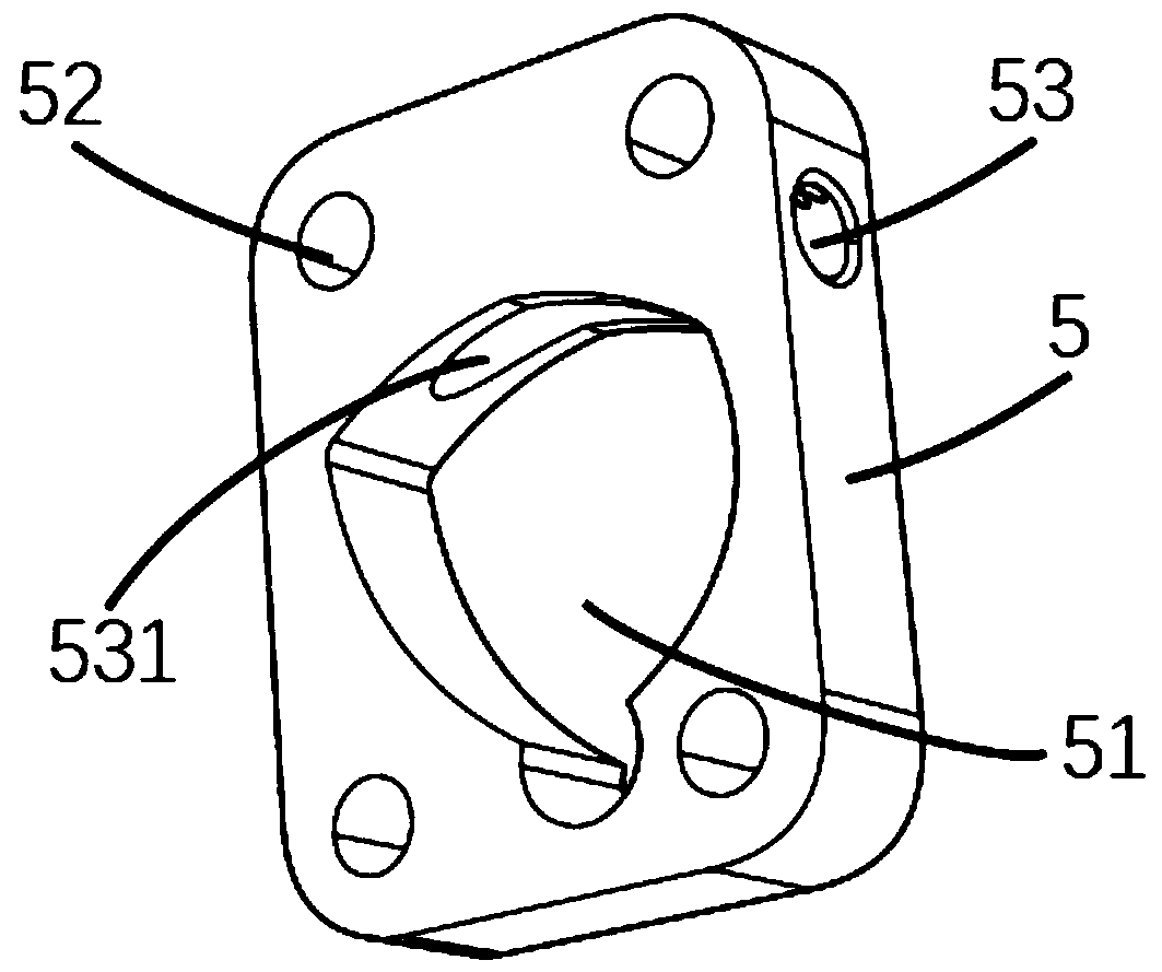 Steel wire rope locking device