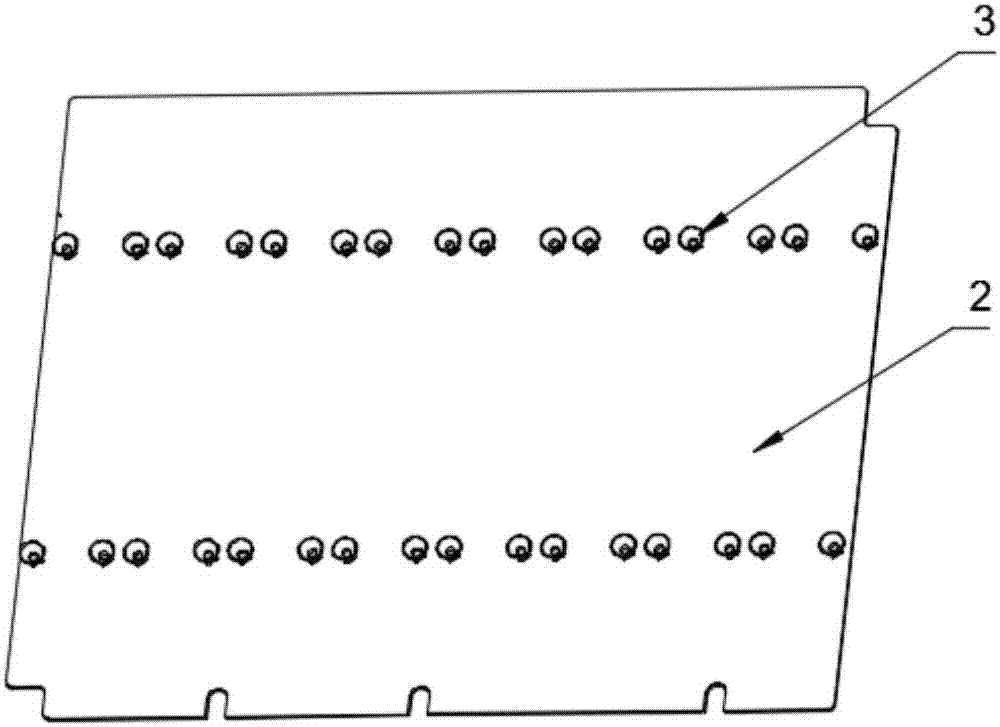 Large-scale MIMO antenna structure and manufacturing process