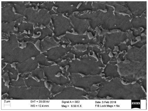 Cold-rolled hot-galvanized duplex steel and manufacturing method thereof